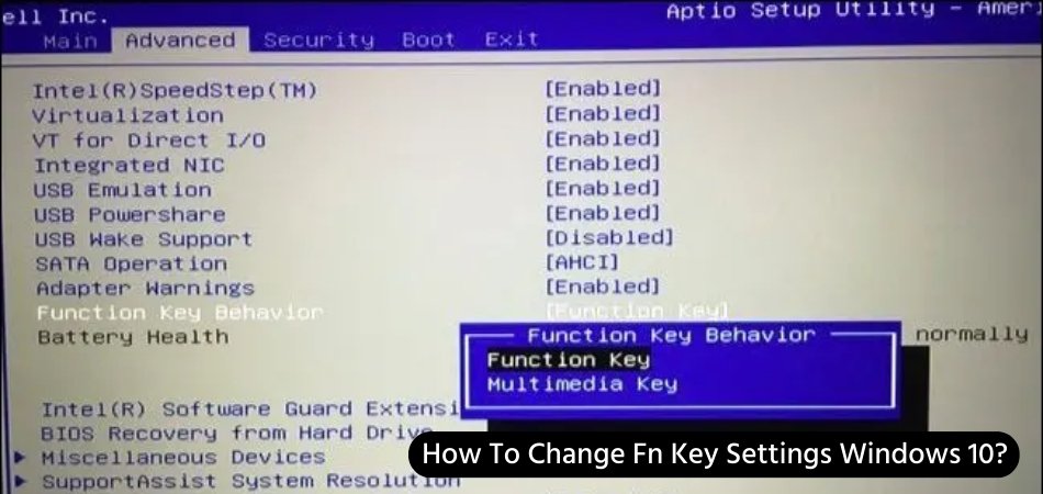 How To Change Fn Key Settings Windows 10? - keysdirect.us