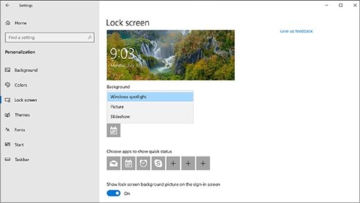 How To Change Lock Screen On Windows 10 - keysdirect.us