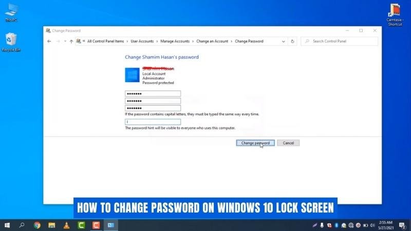 How To Change Password On Windows 10 Lock Screen? - keysdirect.us