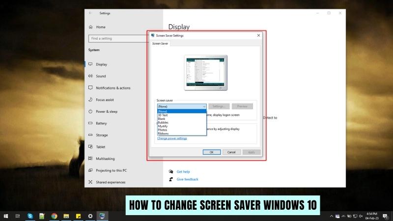 How To Change Screen Saver Windows 10? - keysdirect.us
