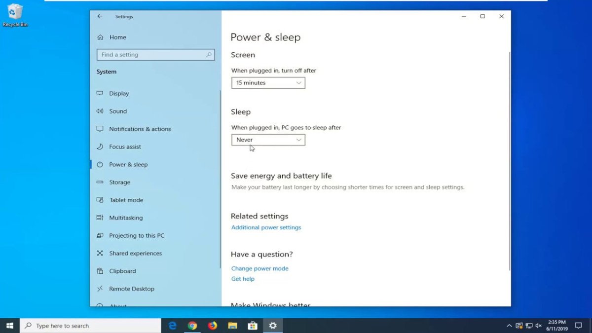 How To Change Screen Timeout On Windows 10 - keysdirect.us