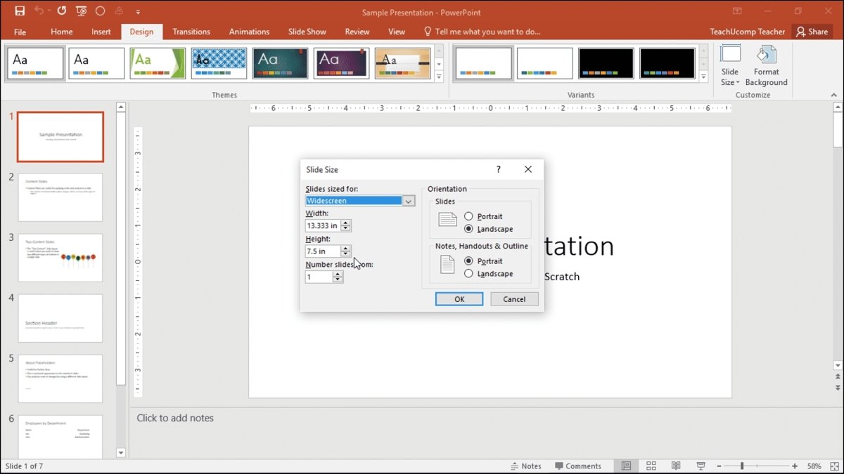 How to Change Slide Size in Powerpoint? - keysdirect.us