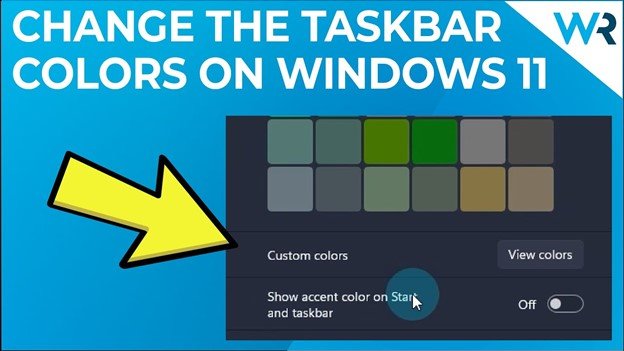 How to Change Taskbar Color Windows 11? - keysdirect.us