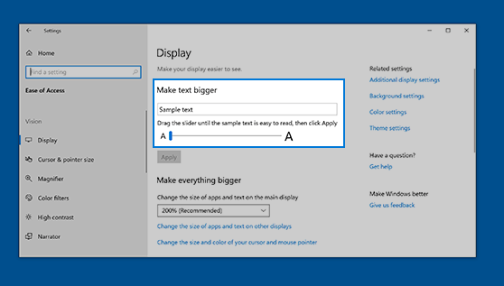 How to Change Text Size in Windows 10? - keysdirect.us