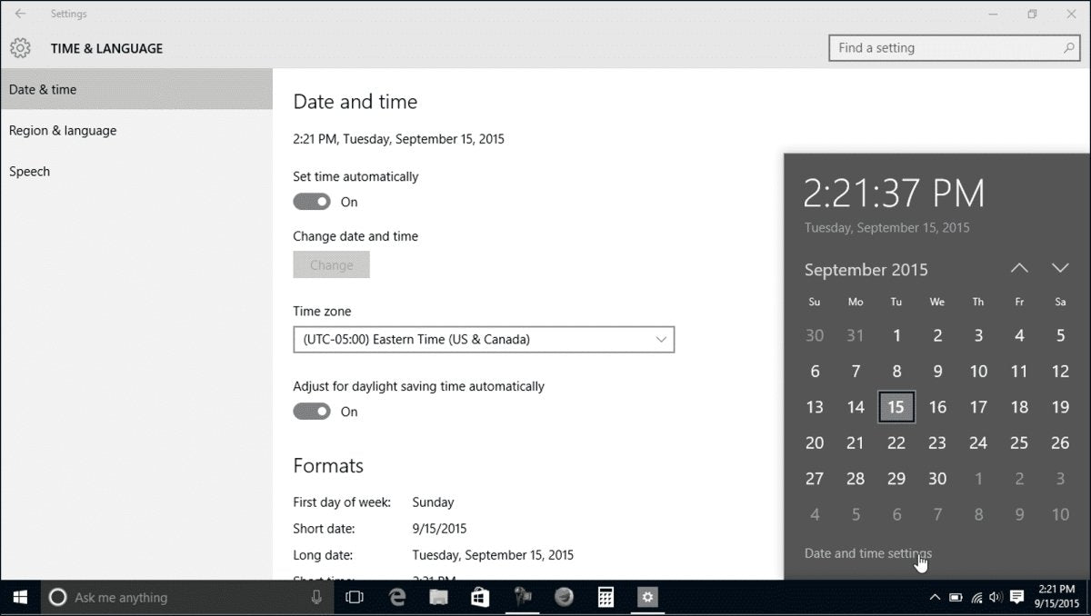 How to Change Time on Computer Windows 10 - keysdirect.us
