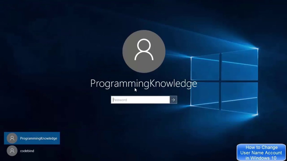 How to Change User Name in Windows 10 - keysdirect.us
