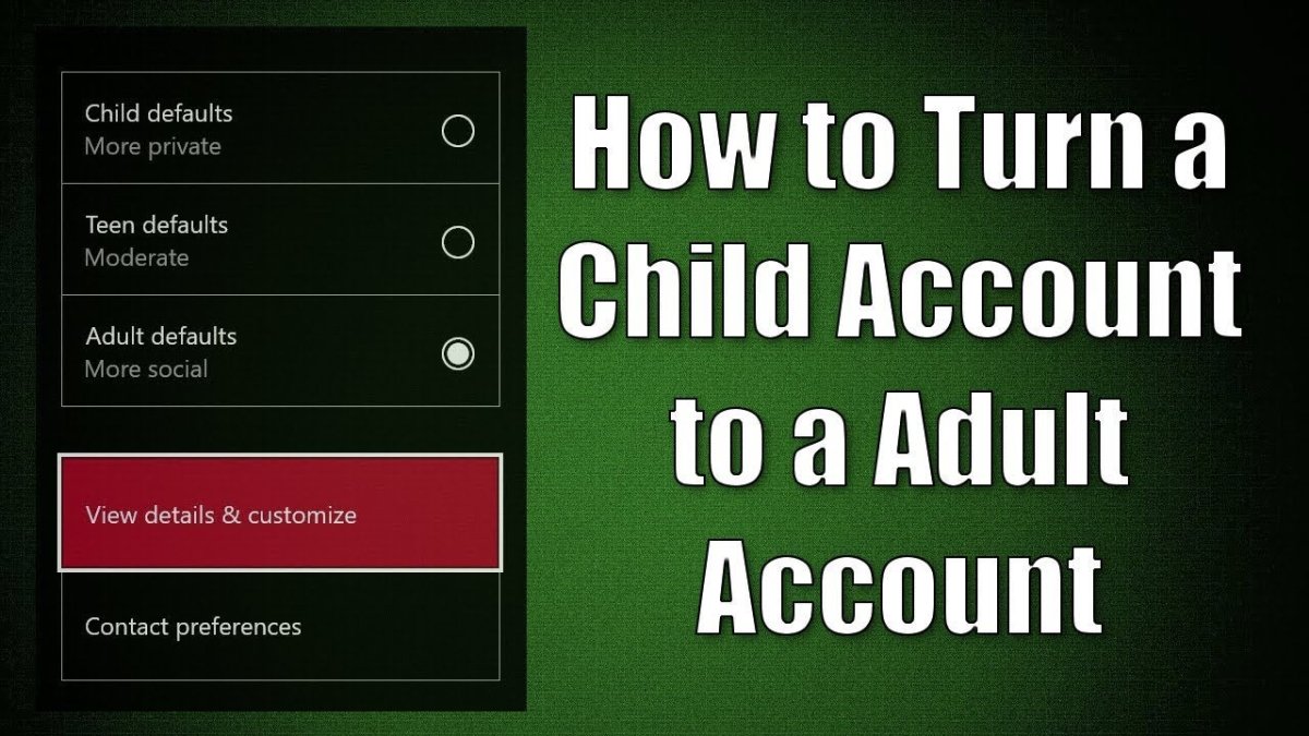 How to Change Xbox Account to Adult? - keysdirect.us