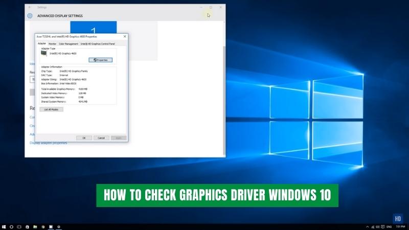 How To Check Graphics Driver Windows 10? - keysdirect.us