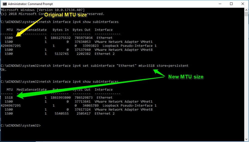 How to Check Mtu Size in Windows 10? - keysdirect.us