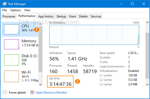 How to Check Uptime on Windows 10 - keysdirect.us