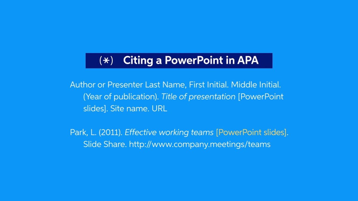 How to Cite a Powerpoint Slide? - keysdirect.us