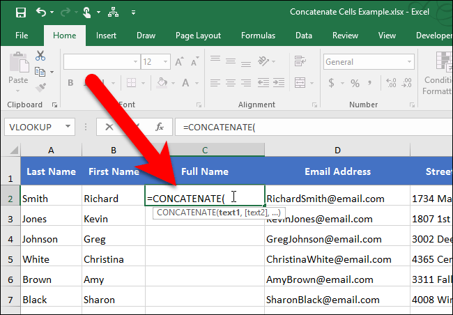 How to Combine Text Cells in Excel? - keysdirect.us