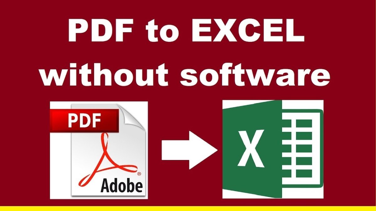 How to Convert Pdf to Excel Without Software? - keysdirect.us
