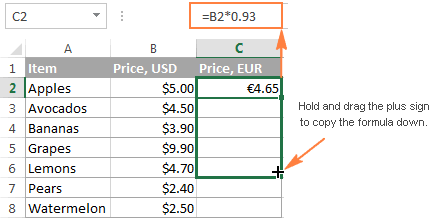 How to Copy a Formula Down in Excel? - keysdirect.us