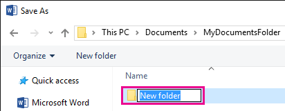 How to Create a Folder in Microsoft Word? - keysdirect.us