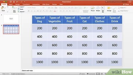 How to Create a Jeopardy Game on Powerpoint? - keysdirect.us