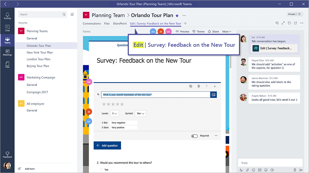 How to Create a Survey in Microsoft Teams Forms? - keysdirect.us