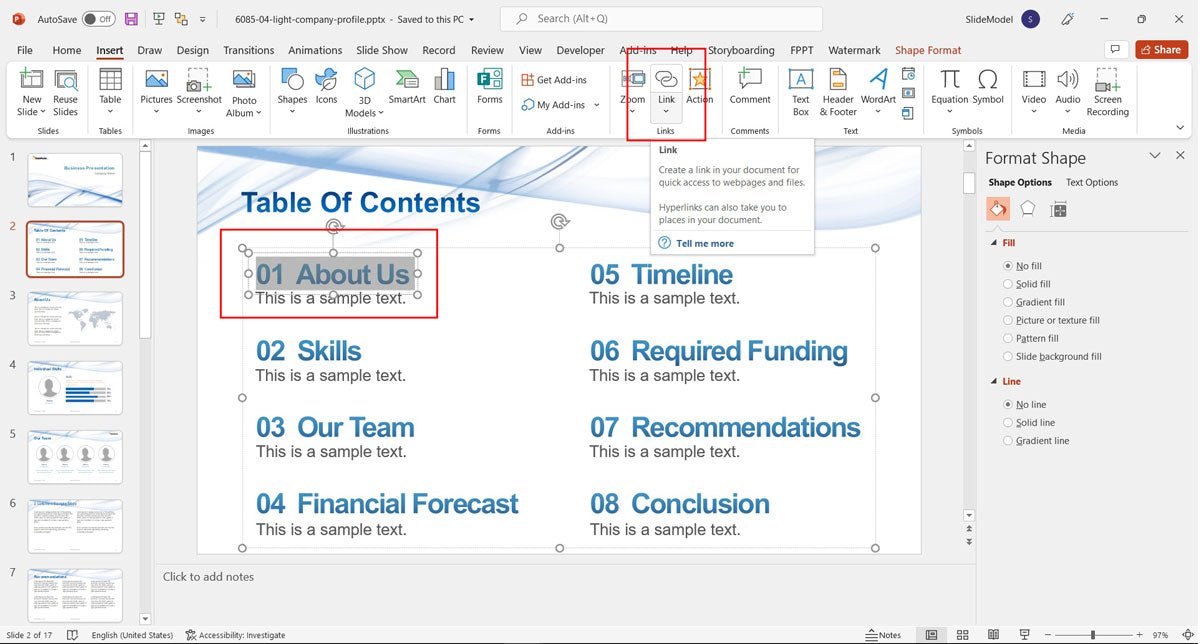 How to Create a Table of Contents in Powerpoint? - keysdirect.us