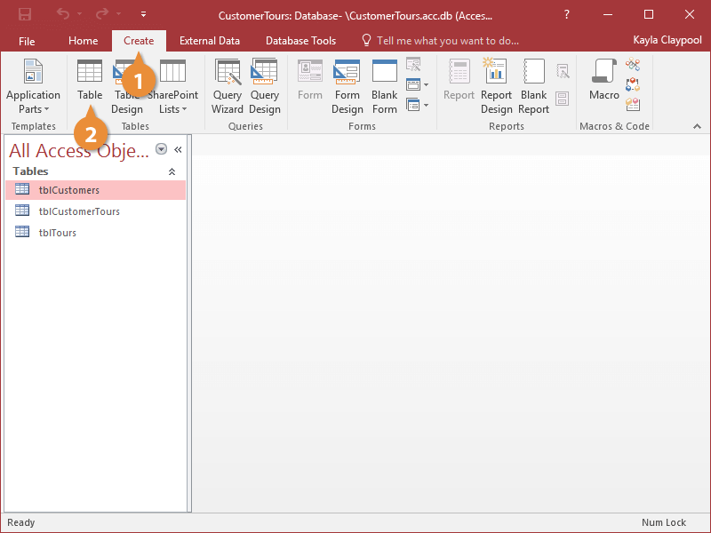 How to Create a Table on Microsoft Access? - keysdirect.us