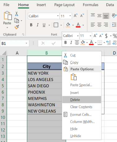 How to Delete All Columns to the Right in Excel? - keysdirect.us