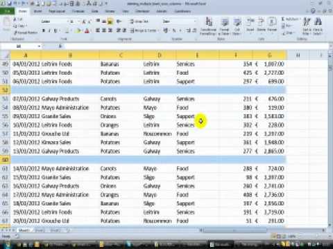 How to Delete Multiple Columns in Excel? - keysdirect.us