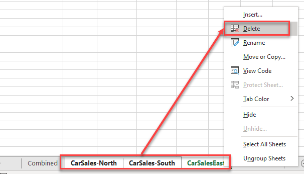 How to Delete Multiple Tabs in Excel? - keysdirect.us