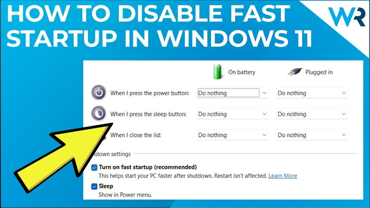 How to Disable Fast Startup Windows 11 - keysdirect.us