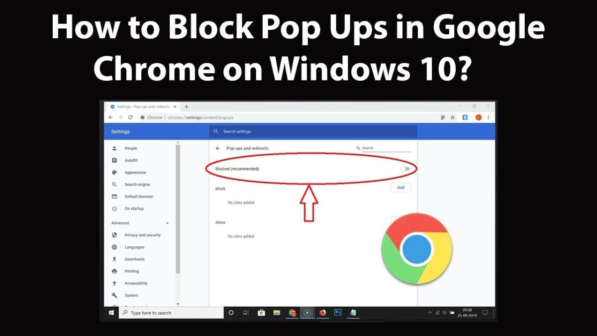 How to Disable Pop Up Blocker Windows 10 Chrome? - keysdirect.us