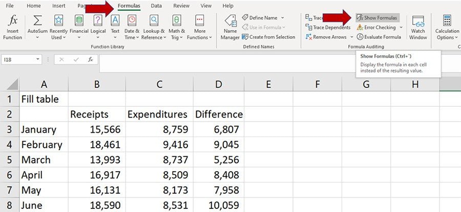 How to Display Cell Formulas in Excel on Mac? - keysdirect.us