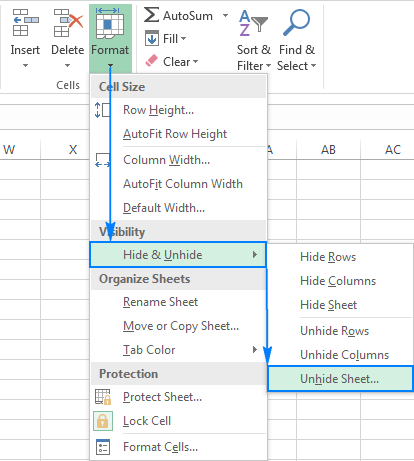 How to Display Hidden Worksheet in Excel? - keysdirect.us
