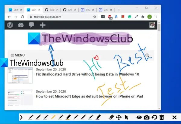 How to Draw on Screen Windows 10 - keysdirect.us