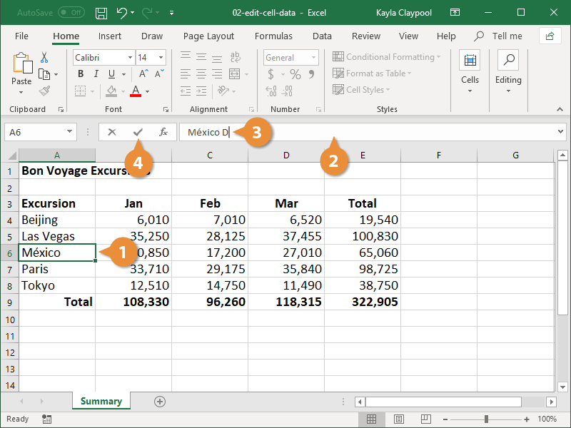 How to Edit a Cell in Excel? - keysdirect.us