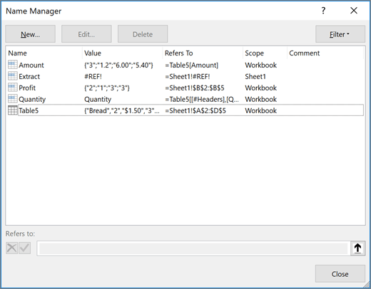 How to Edit Defined Names in Excel? - keysdirect.us