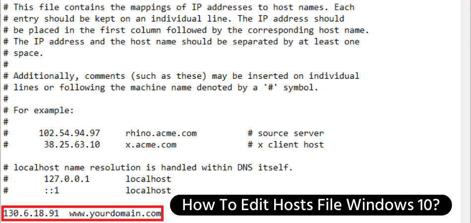 How To Edit Hosts File Windows 10? - keysdirect.us