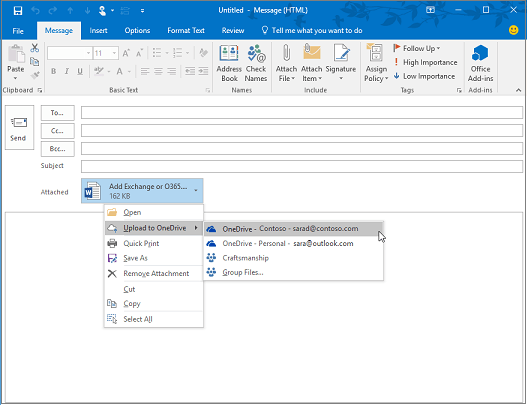 How to Embed Image in Outlook Email? - keysdirect.us