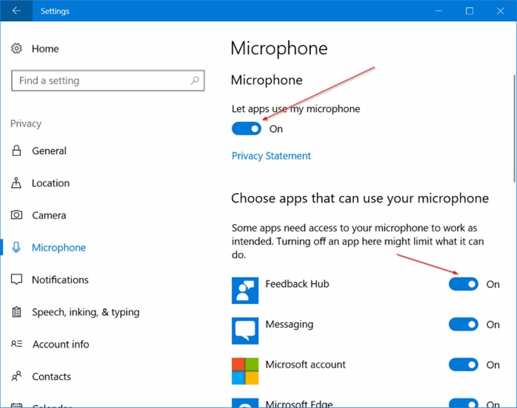 How To Enable Microphone Windows 10? - keysdirect.us