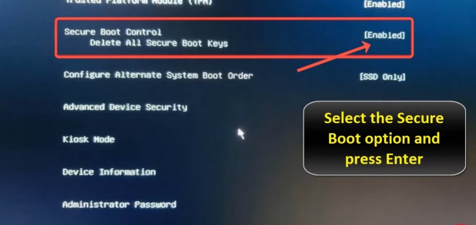 How To Enable Secure Boot Windows 10? - keysdirect.us