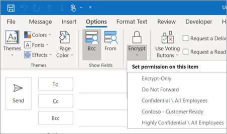 How to Encrypt Email in Outlook 2016? - keysdirect.us