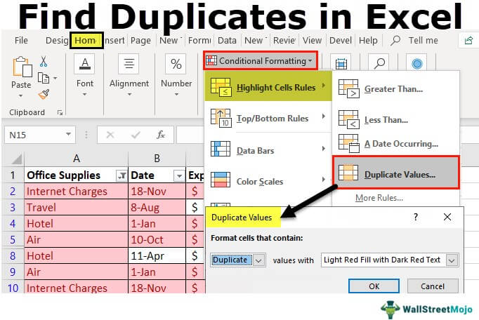 How to Find Duplicate Cells in Excel? - keysdirect.us