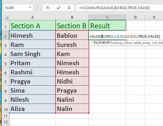 How to Find Duplicate Values in Excel Using Vlookup? - keysdirect.us