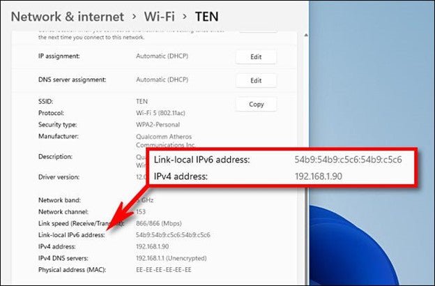 How to Find IP Address Windows 11? - keysdirect.us