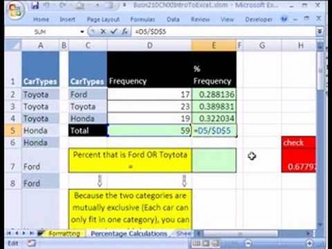 How to Find Proportion in Excel? - keysdirect.us