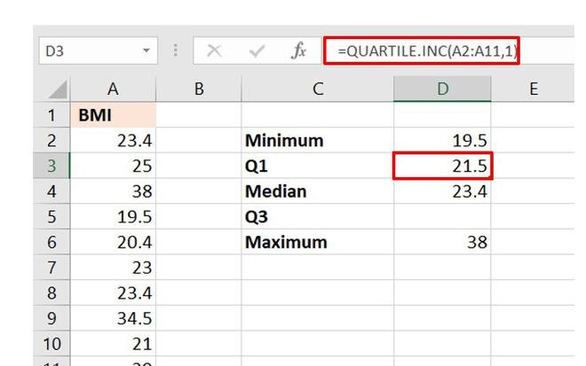 How to Find Q1 and Q3 in Excel? - keysdirect.us