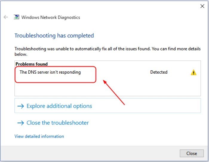 How to Fix Dns Server Problem in Windows 10? - keysdirect.us