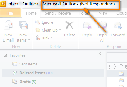 How to Fix Microsoft Outlook Not Responding? - keysdirect.us