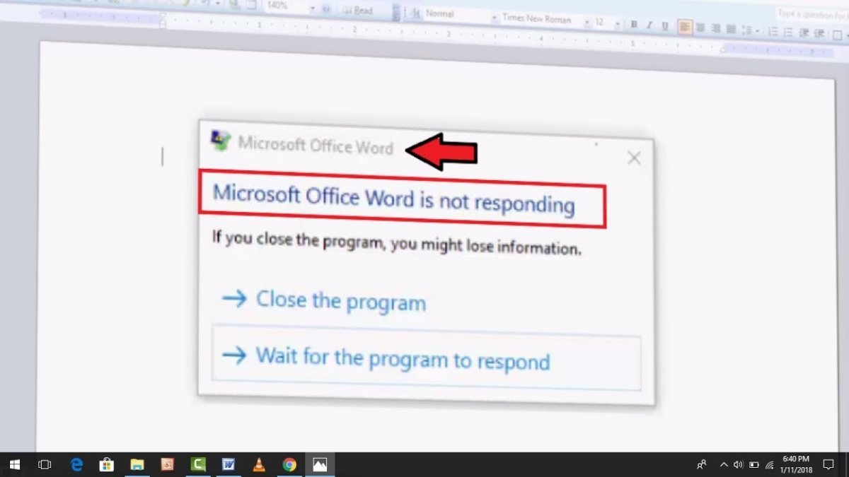 How to Fix Microsoft Word Not Responding? - keysdirect.us