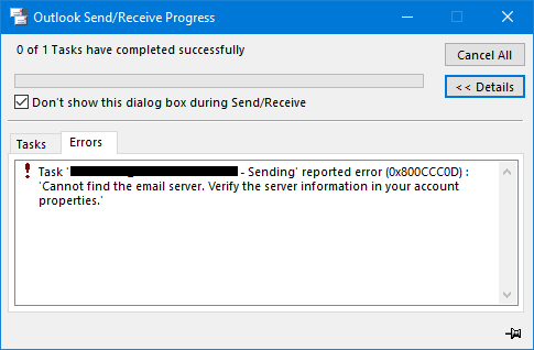 How to Fix Send and Receive Errors in Outlook? - keysdirect.us