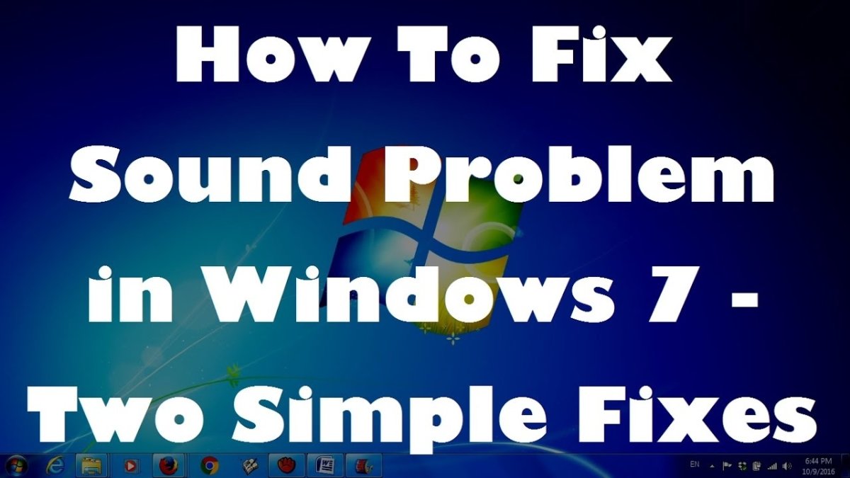 How to Fix Sound on Computer Windows 7? - keysdirect.us