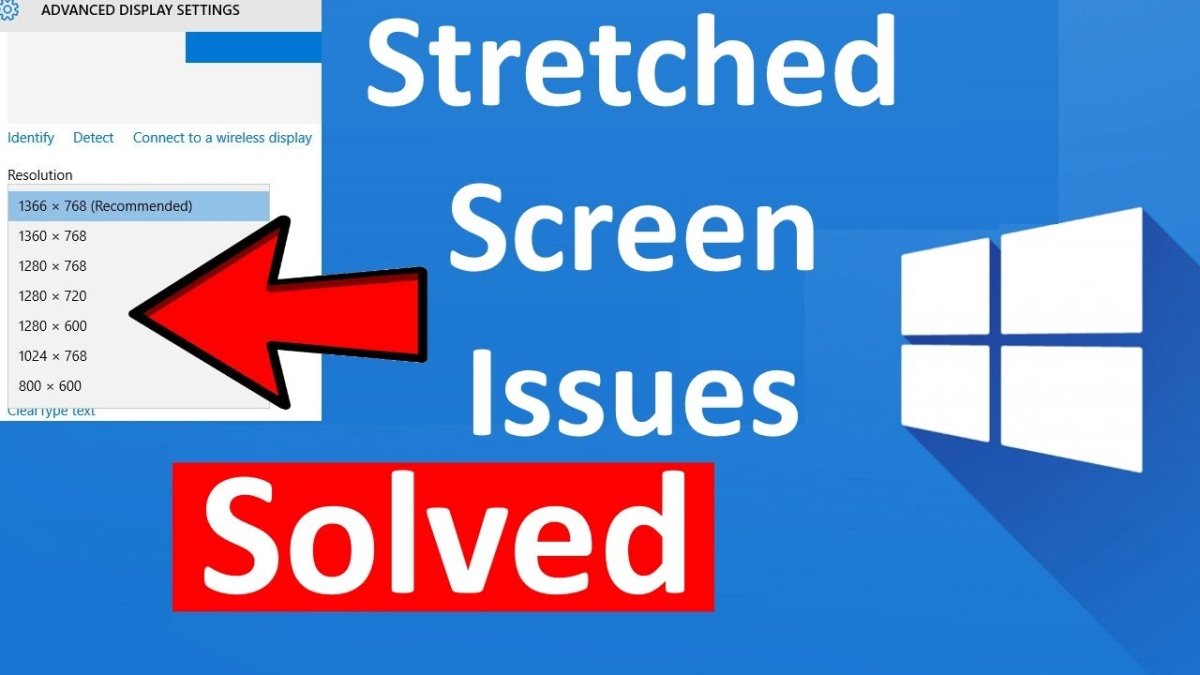 How to Fix Stretched Screen Windows 10? - keysdirect.us