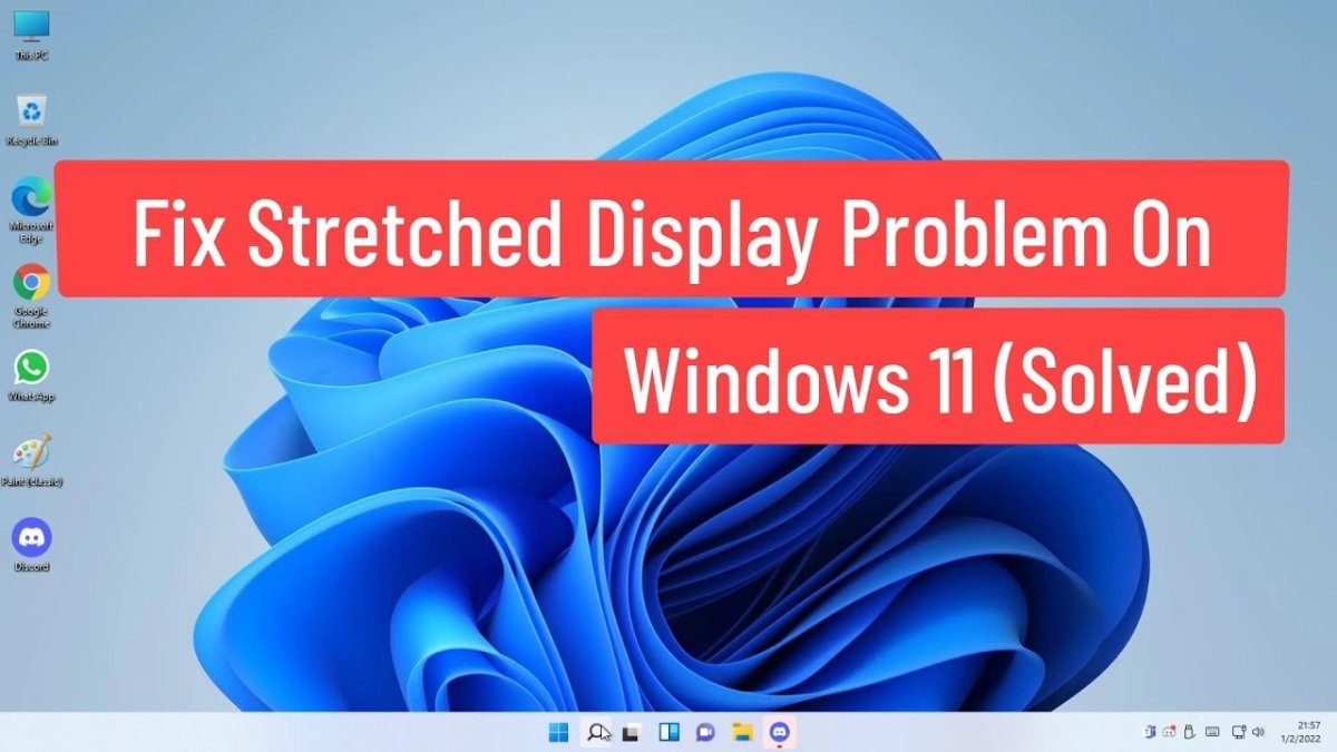 How to Fix Stretched Screen Windows 11? - keysdirect.us